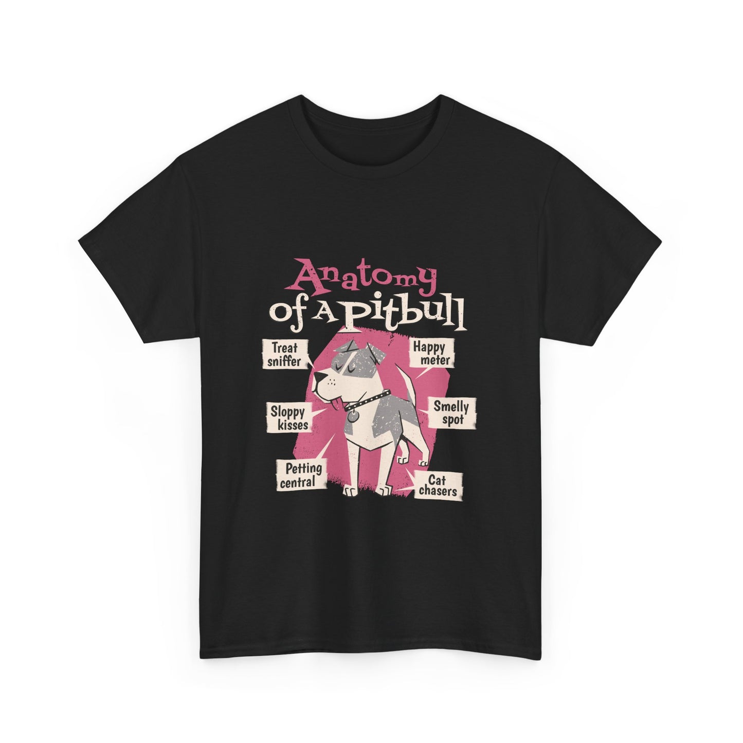 Anatomy of a Pitbull T-Shirt