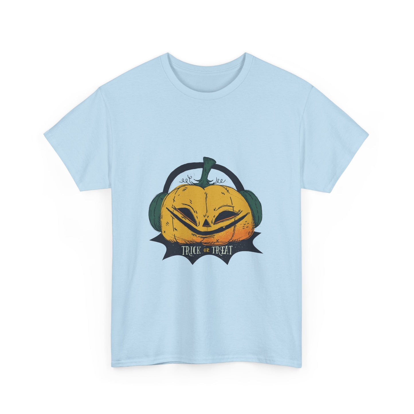 Pumpkin Headphones T-Shirt