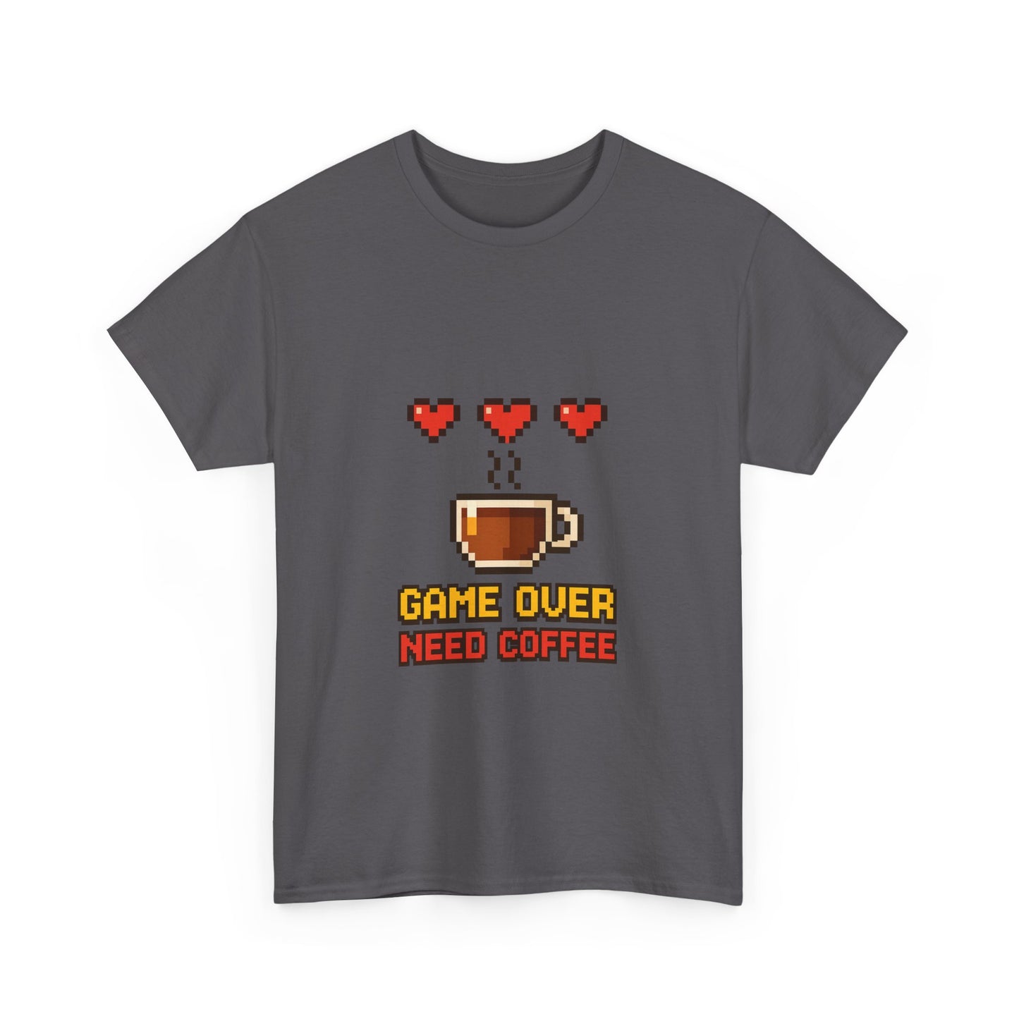 Game Over Need Coffee T-Shirt