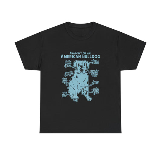 Anatomy of an American Bulldog T-Shirt