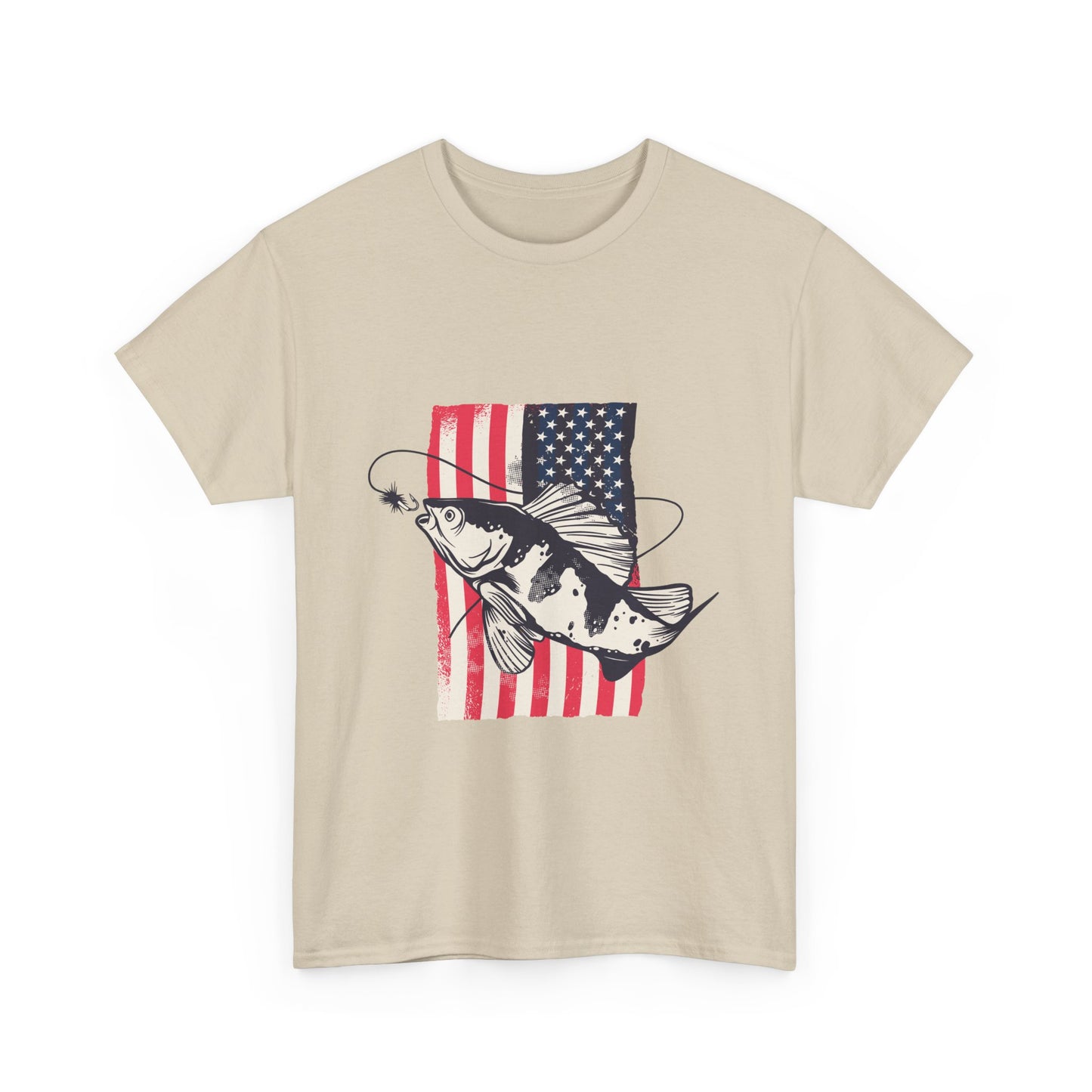 Patriotic Fishing T-Shirt