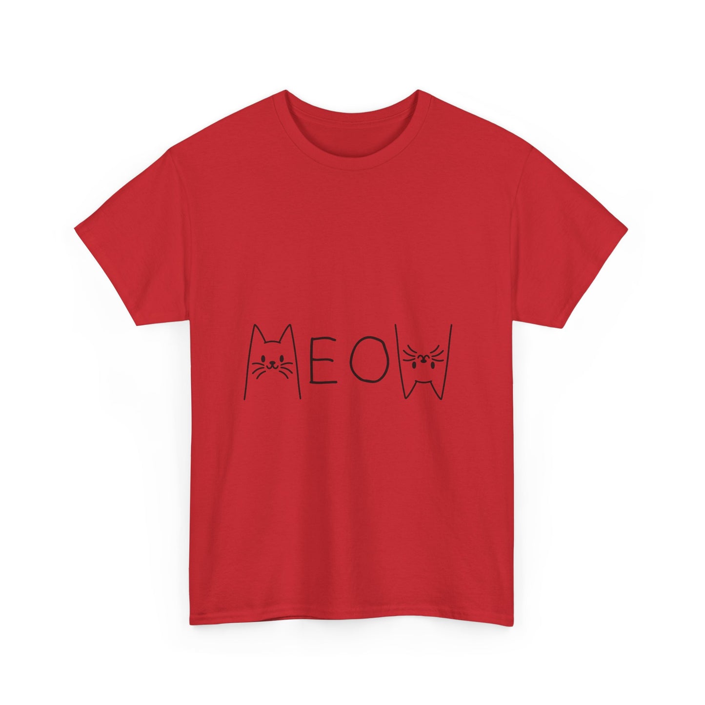 Cute Cat Meow T-Shirt