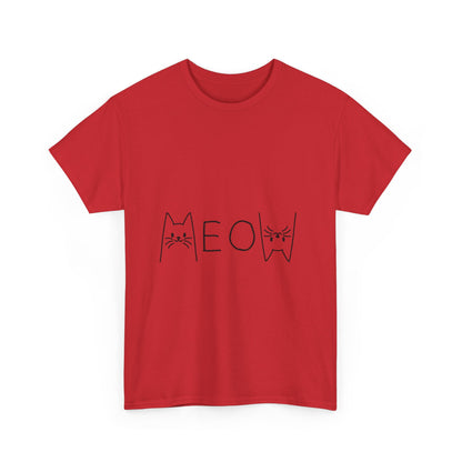 Cute Cat Meow T-Shirt