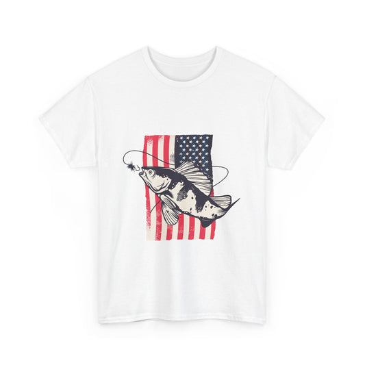 Patriotic Fishing T-Shirt
