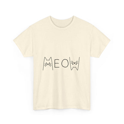 Cute Cat Meow T-Shirt