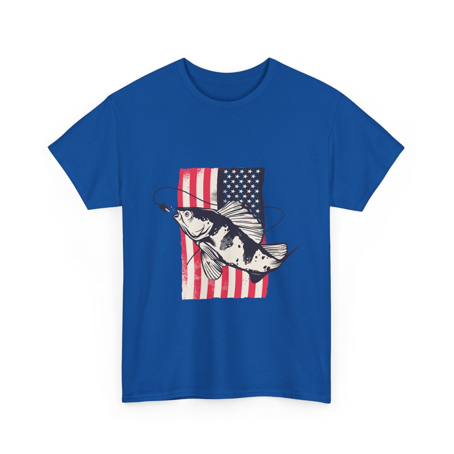 Patriotic Fishing T-Shirt