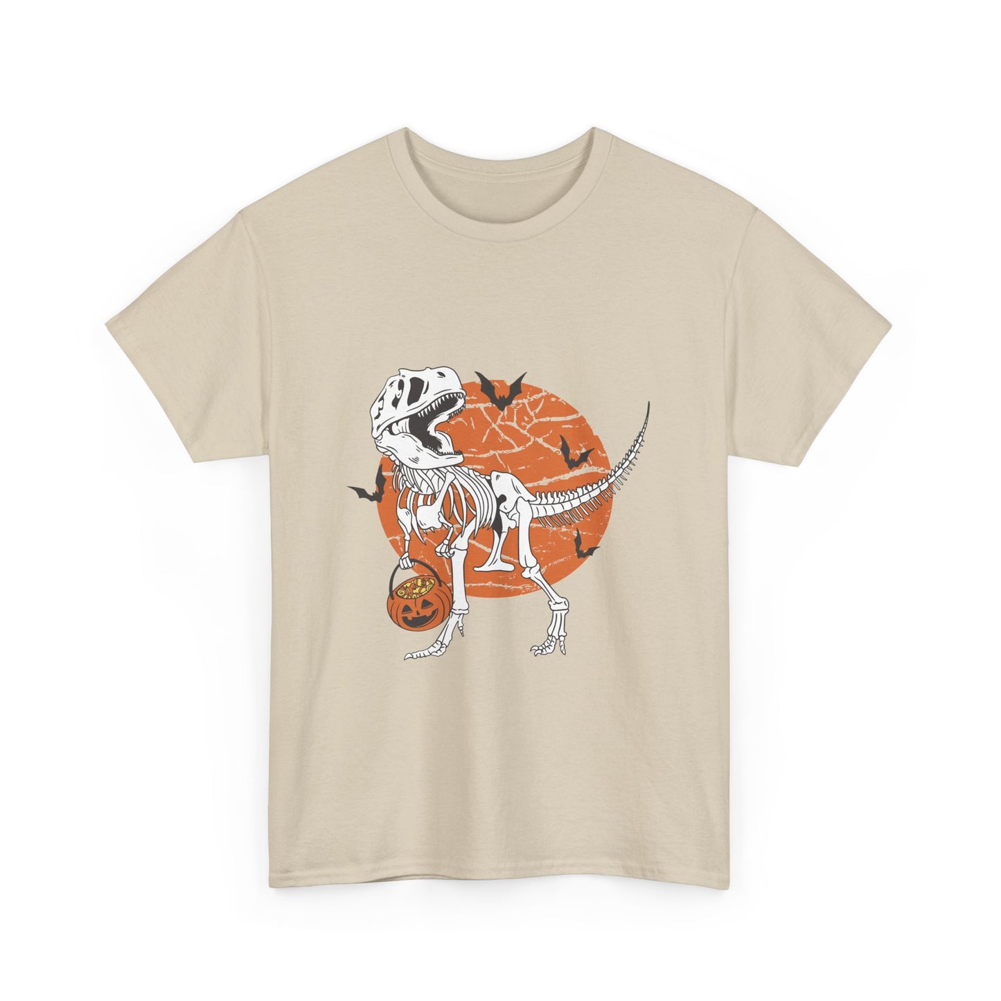 Halloween Skeleton Dinosaur T-Shirt