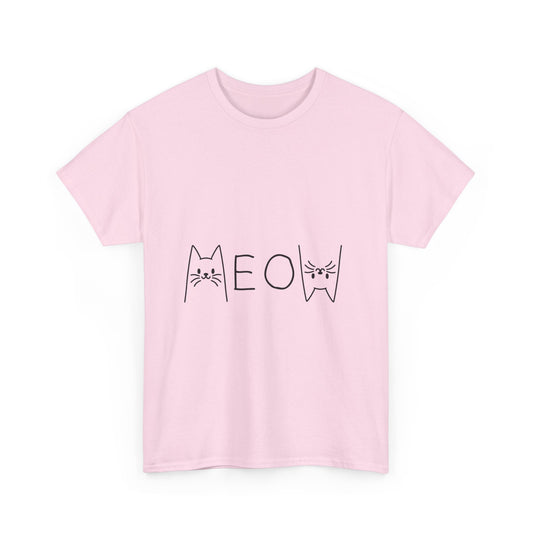 Cute Cat Meow T-Shirt