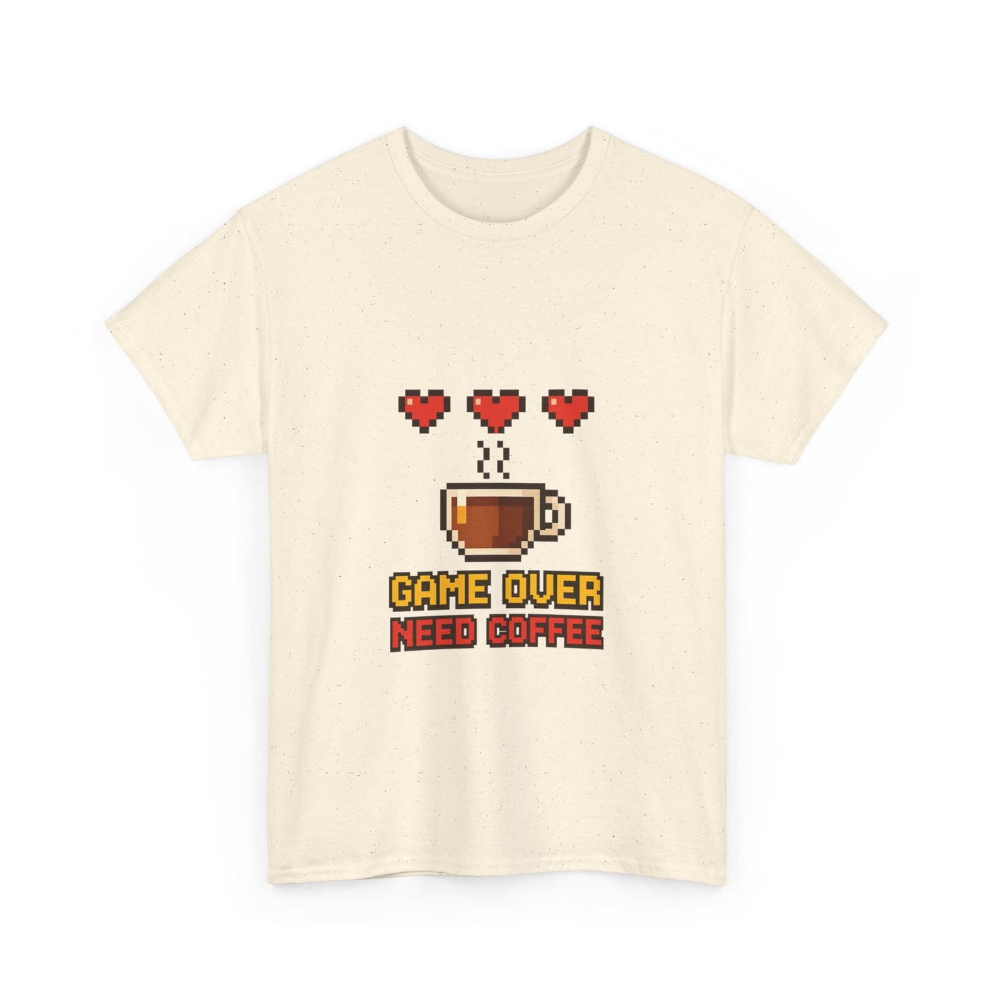 Game Over Need Coffee T-Shirt