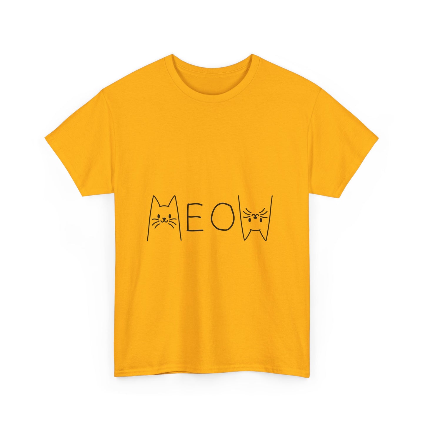 Cute Cat Meow T-Shirt