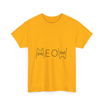 Cute Cat Meow T-Shirt