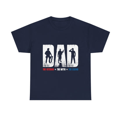 Veteran Legend T-Shirt for Commemoration, Casual Wear, Independence Day, Military Appreciation, Gifts for Heroes
