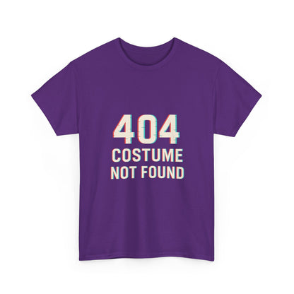 404 Costume Not Found T-Shirt