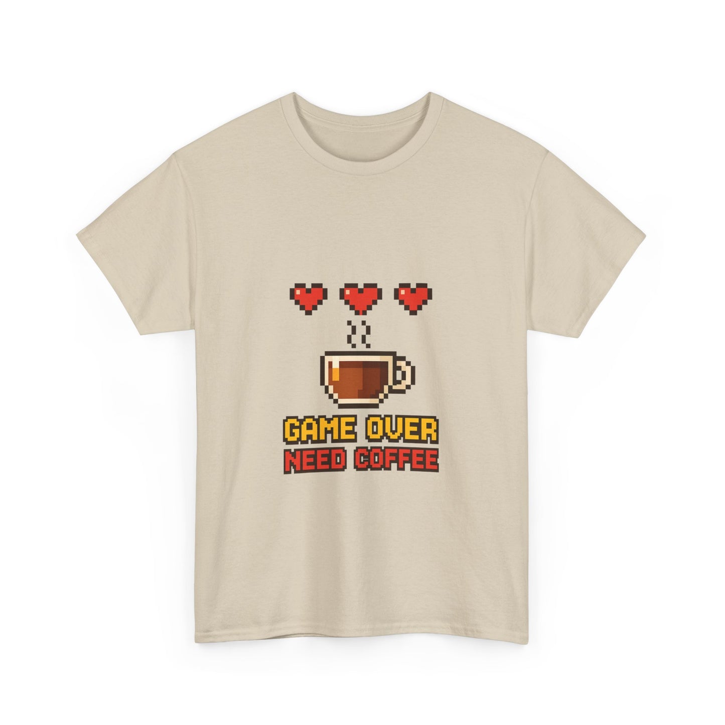 Game Over Need Coffee T-Shirt