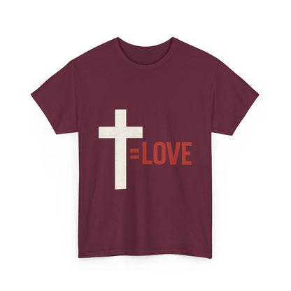 Cross Equals Love T-Shirt