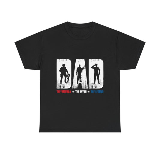 Veteran Legend T-Shirt for Commemoration, Casual Wear, Independence Day, Military Appreciation, Gifts for Heroes