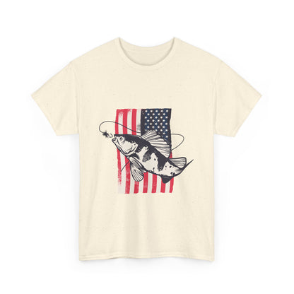 Patriotic Fishing T-Shirt