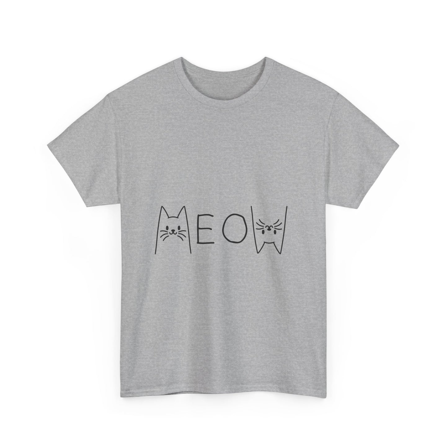 Cute Cat Meow T-Shirt