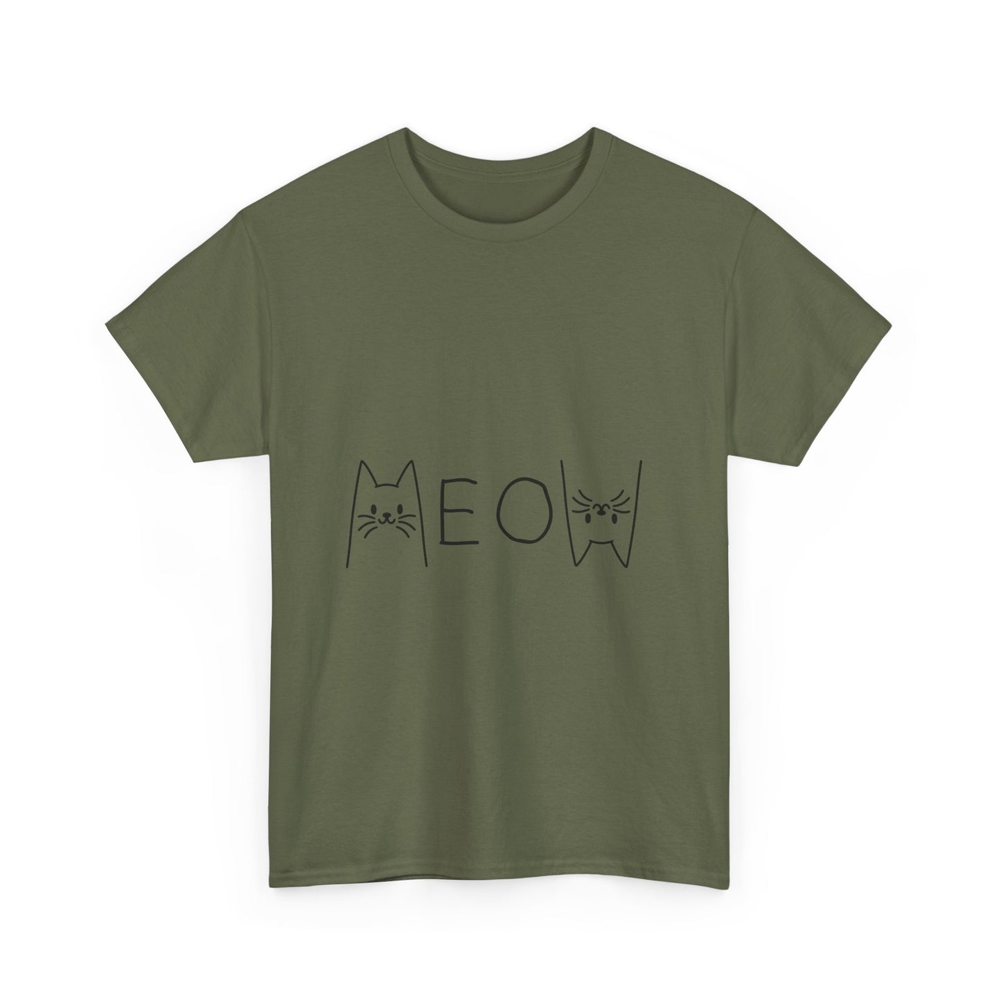 Cute Cat Meow T-Shirt