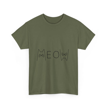 Cute Cat Meow T-Shirt