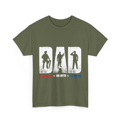 Veteran Legend T-Shirt for Commemoration, Casual Wear, Independence Day, Military Appreciation, Gifts for Heroes