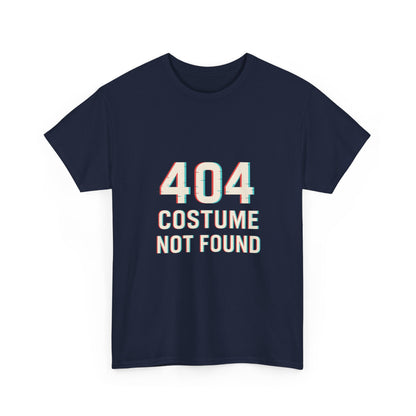 404 Costume Not Found T-Shirt