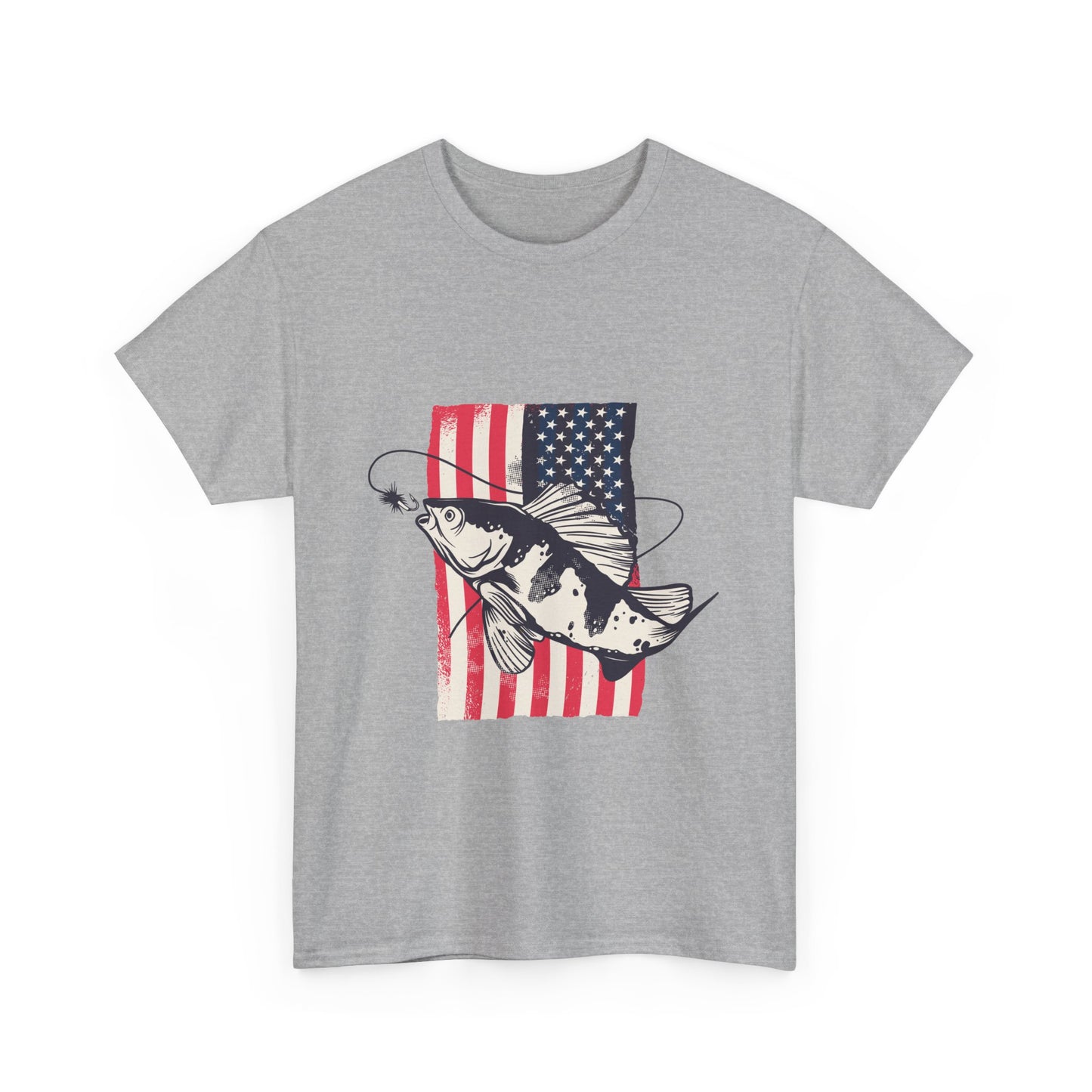 Patriotic Fishing T-Shirt