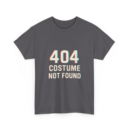 404 Costume Not Found T-Shirt