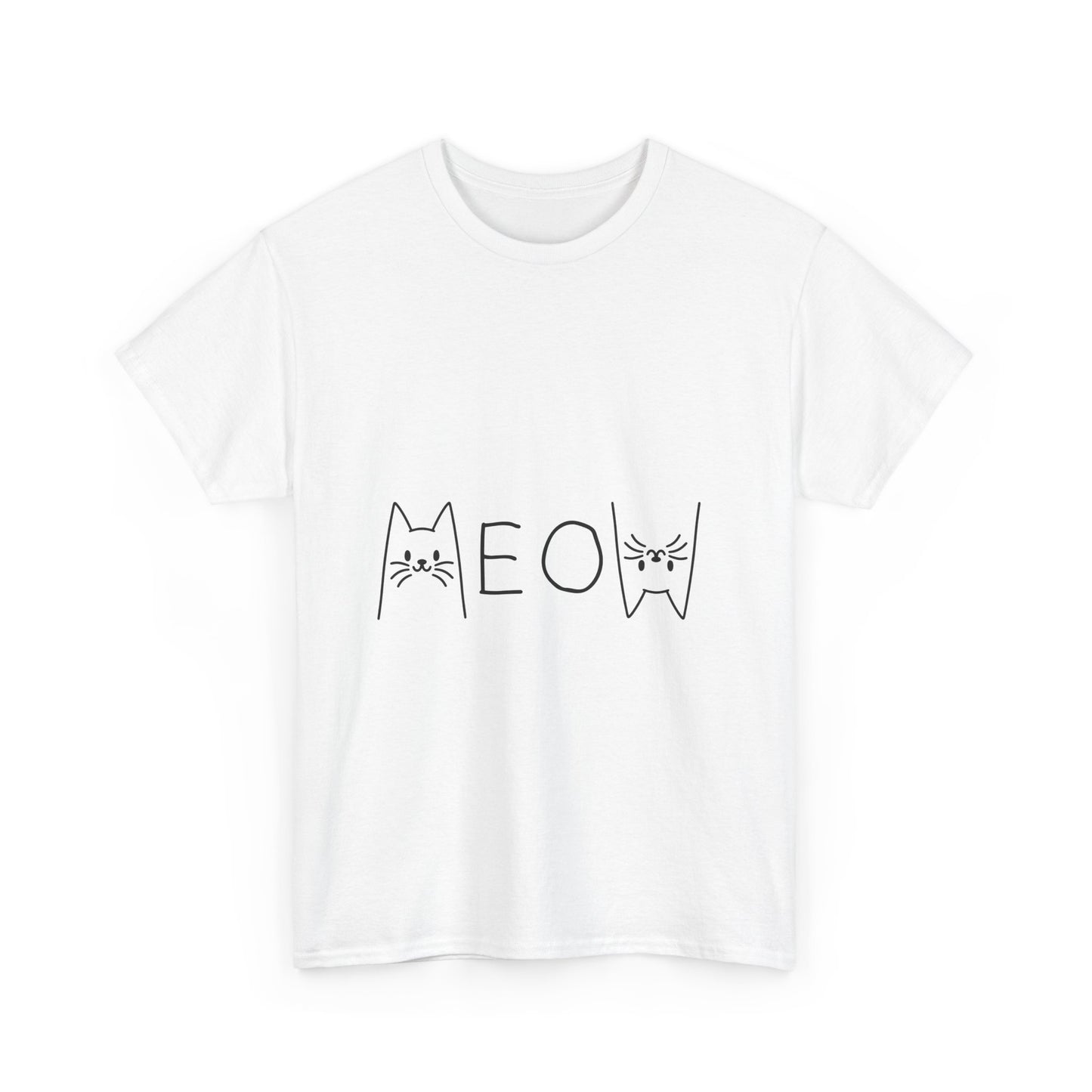 Cute Cat Meow T-Shirt