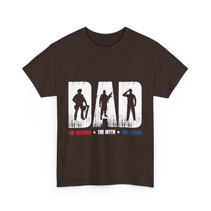 Veteran Legend T-Shirt for Commemoration, Casual Wear, Independence Day, Military Appreciation, Gifts for Heroes