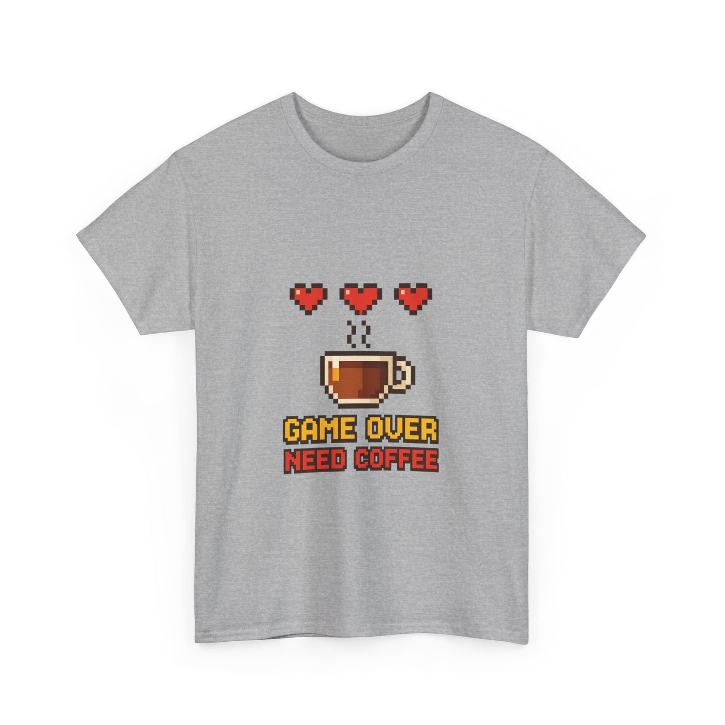 Game Over Need Coffee T-Shirt
