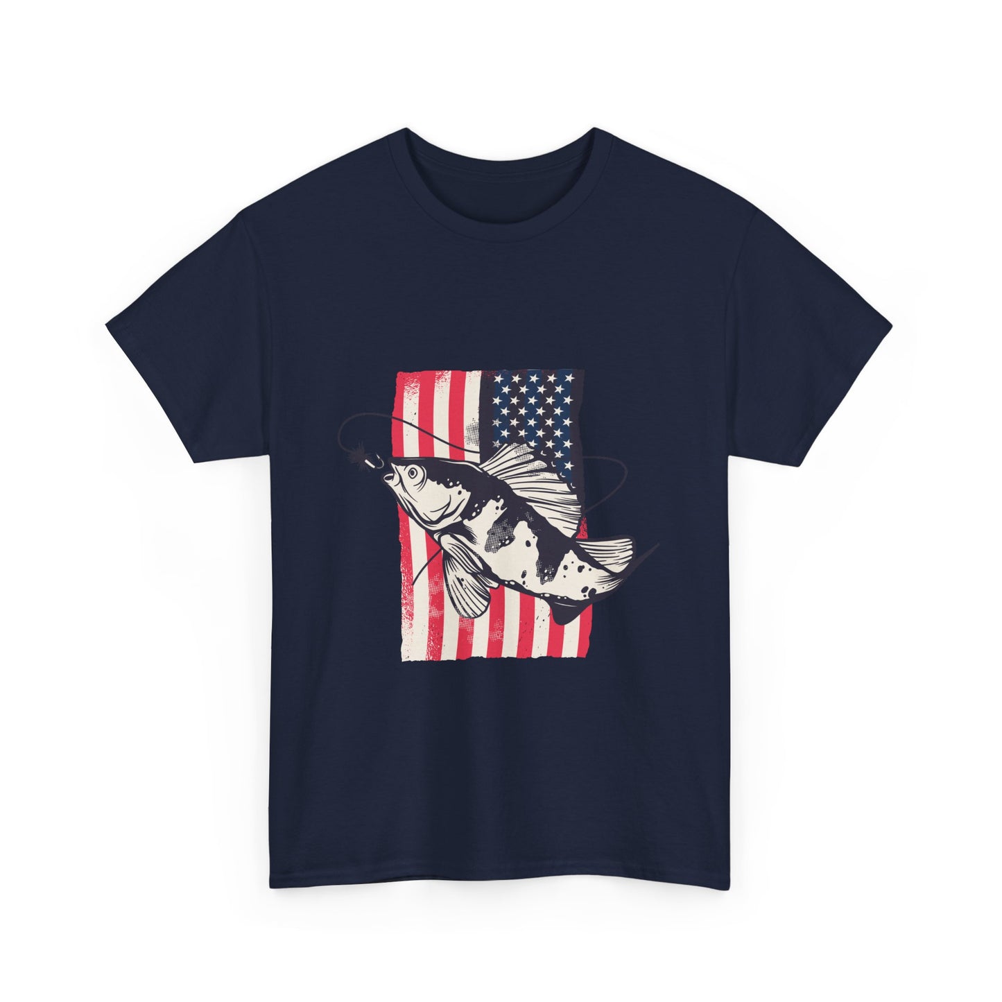 Patriotic Fishing T-Shirt