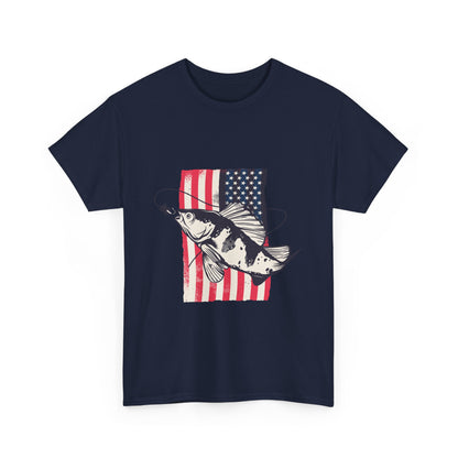 Patriotic Fishing T-Shirt